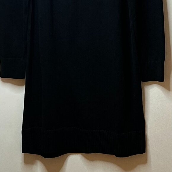 Barbour Guernsey Sweater Dress in Black Size 12 - Picture 9 of 10